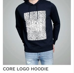 Jack and Jones Core Logo Hoodie